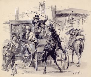 Scène des Papiers Pickwick