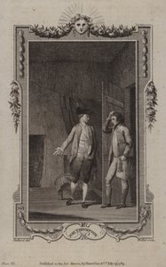 Scène de La Vie et les Aventures de Joe Thompson, par Edward Kimber - English School