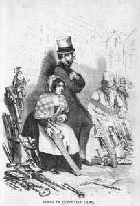 Scène à Petticoat Lane - English School