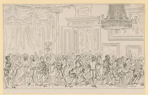 Scène de la vie londonienne