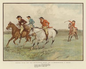 Scènes avec la vieille chasse de Mickledale