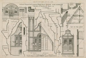 School Board for London, High Street Schools, Stoke Newington, Londres - English School
