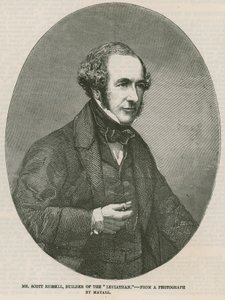 Scott Russell, constructeur du navire à vapeur Leviathan - English School