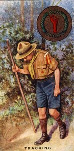 Badge de pistage pour scouts, 1929