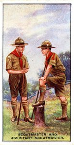 Chef scout et assistant chef scout, 1929
