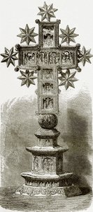 Croix sculptée dans le trésor de Karyes