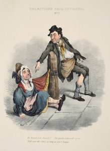 Sélections de Seymour : N° 2, Pourquoi Sarah tu es ivre ! Je suis tout à fait honteux de toi. Eh bien, quelle importance, tant que tu es heureux, pub. vers 1840