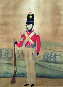 Sergent, armée britannique, vers 1815