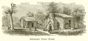 Première maison des colons