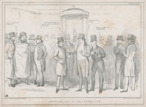 Jour de règlement chez Tattersalls - English School