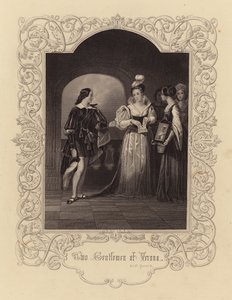 Shakespeare : Les Deux Gentilshommes de Vérone, Acte IV, Scène 4
