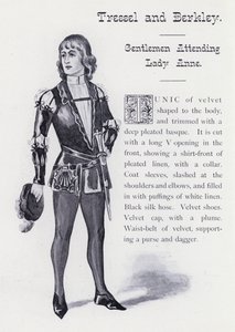 Le roi Richard III de Shakespeare : Tressel et Berkley, gentilshommes au service de Lady Anne