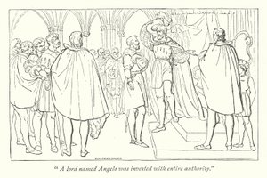Mesure pour mesure de Shakespeare; Angelo investi de l