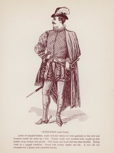 La Mégère apprivoisée de Shakespeare : Petruchio, 2e costume - English School