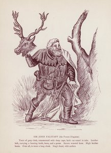 Sir John Falstaff, le déguisement de la forêt