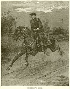 La chevauchée de Sheridan - English School
