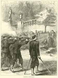 Exécution des communards, 1871 - English School