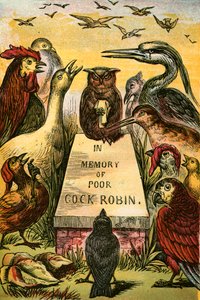 Soupirant et sanglotant pour le pauvre Cock Robin - English School