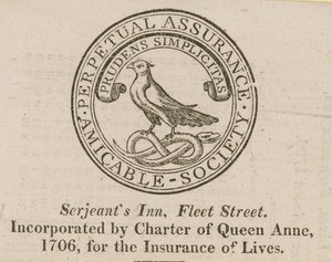 Enseigne de la Société Amicale d