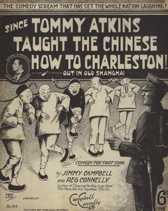 Depuis que Tommy Atkins a appris aux Chinois à Charleston dans le vieux Shanghai