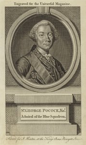 Sir George Pocock, chevalier, amiral de l