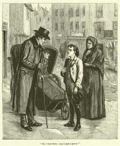 Monsieur, je veux travailler ; puis-je gagner un sou ? - English School