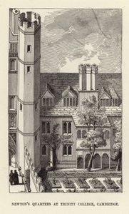 Quartiers de Sir Isaac Newton au Trinity College, Cambridge - English School