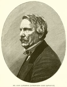 Sir John Lawrence (devenu plus tard Lord Lawrence) - English School