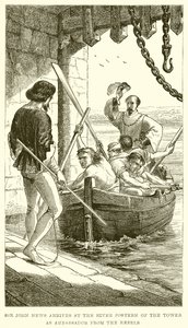 Sir John News Arrive à la Porte de la Rivière de la Tour comme Ambassadeur des Rebelles