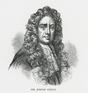 Sir Josiah Child (gravure) - English School