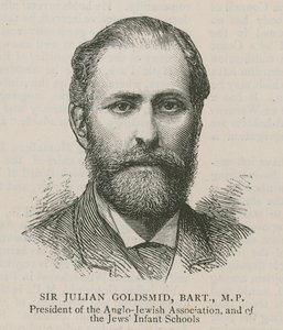 Sir Julian Goldsmid, Bart, MP, Président de l