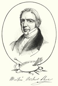Sir Martin Archer Shee (gravure) - English School