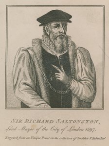 Sir Richard Saltonston, Lord-maire de Londres 1597