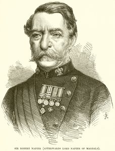 Sir Robert Napier (devenu plus tard Lord Napier de Magdala)