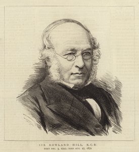 Sir Rowland Hill, KCB (gravure)