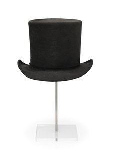 Chapeau de Sir Thomas Picton (soie) - English School