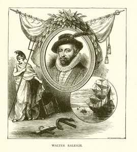 Sir Walter Raleigh - English School