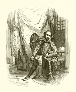 Sir Walter Raleigh dans la Tour - English School