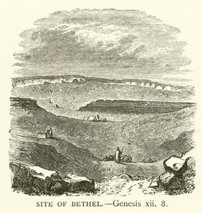 Site de Béthel, Genèse, xii, 8 - English School