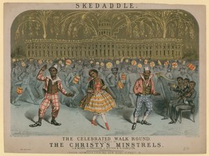Skedaddle, la célèbre marche chantée et dansée par les Christys Minstrels