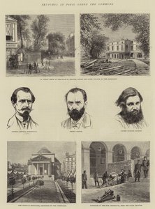 Croquis à Paris sous la Commune - English School
