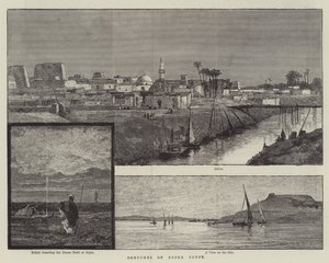 Croquis de la Haute-Égypte - English School