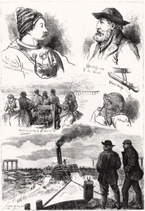 Esquisses du désastre du pont de Tay - English School