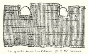 Armure en lattes de Californie