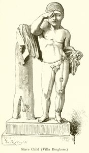 Enfant esclave (Villa Borghèse) (gravure) - English School