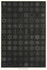 Cristaux de neige (gravure)