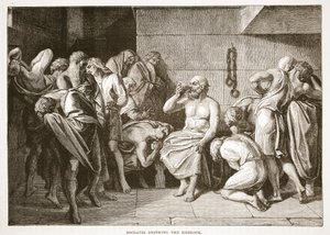 Socrate buvant la ciguë