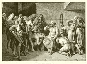 Socrate buvant la ciguë