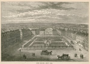Soho Square, vers 1700
