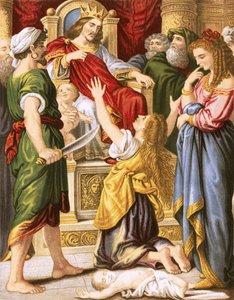 Le jugement de Salomon - English School